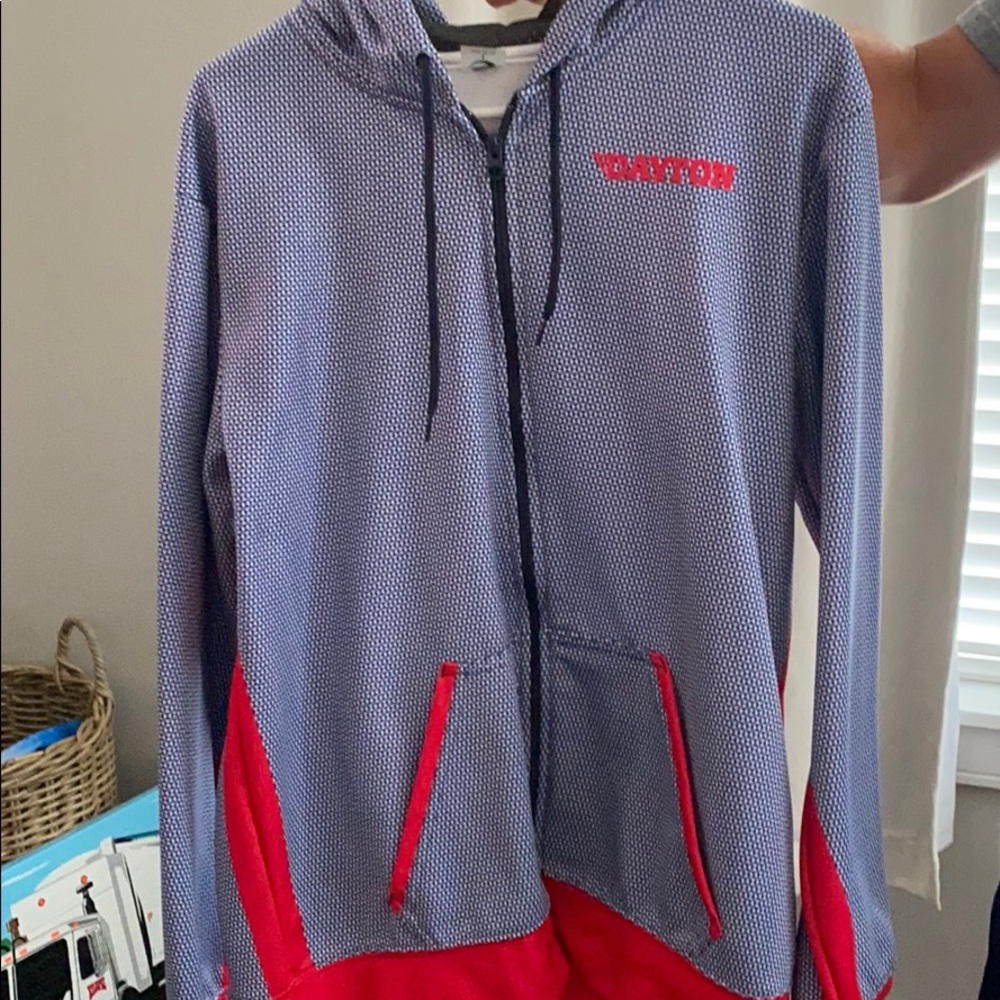 University of Dayton Men’s Zip Up Hoodie